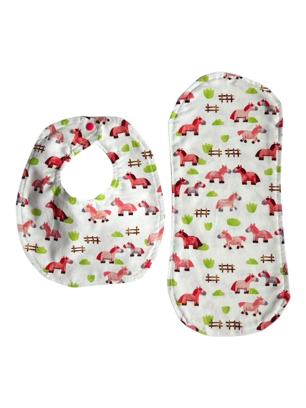 Hand Crafted soft bib